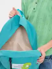 Бирюзовый рюкзак школьный