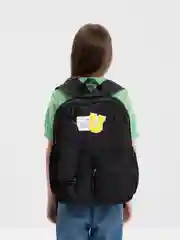 Черный рюкзак школьный