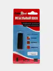 Мебельный воск мягкий для ремонта и реставрации мебели, дверей, ColoRest, 10 г, черный