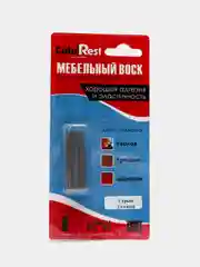 Мебельный воск мягкий для ремонта и реставрации мебели,дверей,ColoRest, 10 г.,Серый Темный