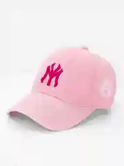 Пудровый бейсболка классическая унисекс / New York / мужская/женская кепка