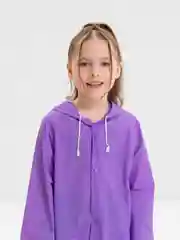 Дождевик детский, с капюшоном, 4-6 лет
