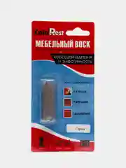 Мебельный воск мягкий для ремонта и реставрации мебели, дверей, ColoRest, 10 г, Серый