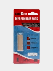 Мебельный воск мягкий для ремонта и реставрации мебели, ColoRest, 10 г, Ясень Шимо Светлый