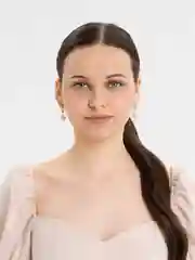 Белый серьги