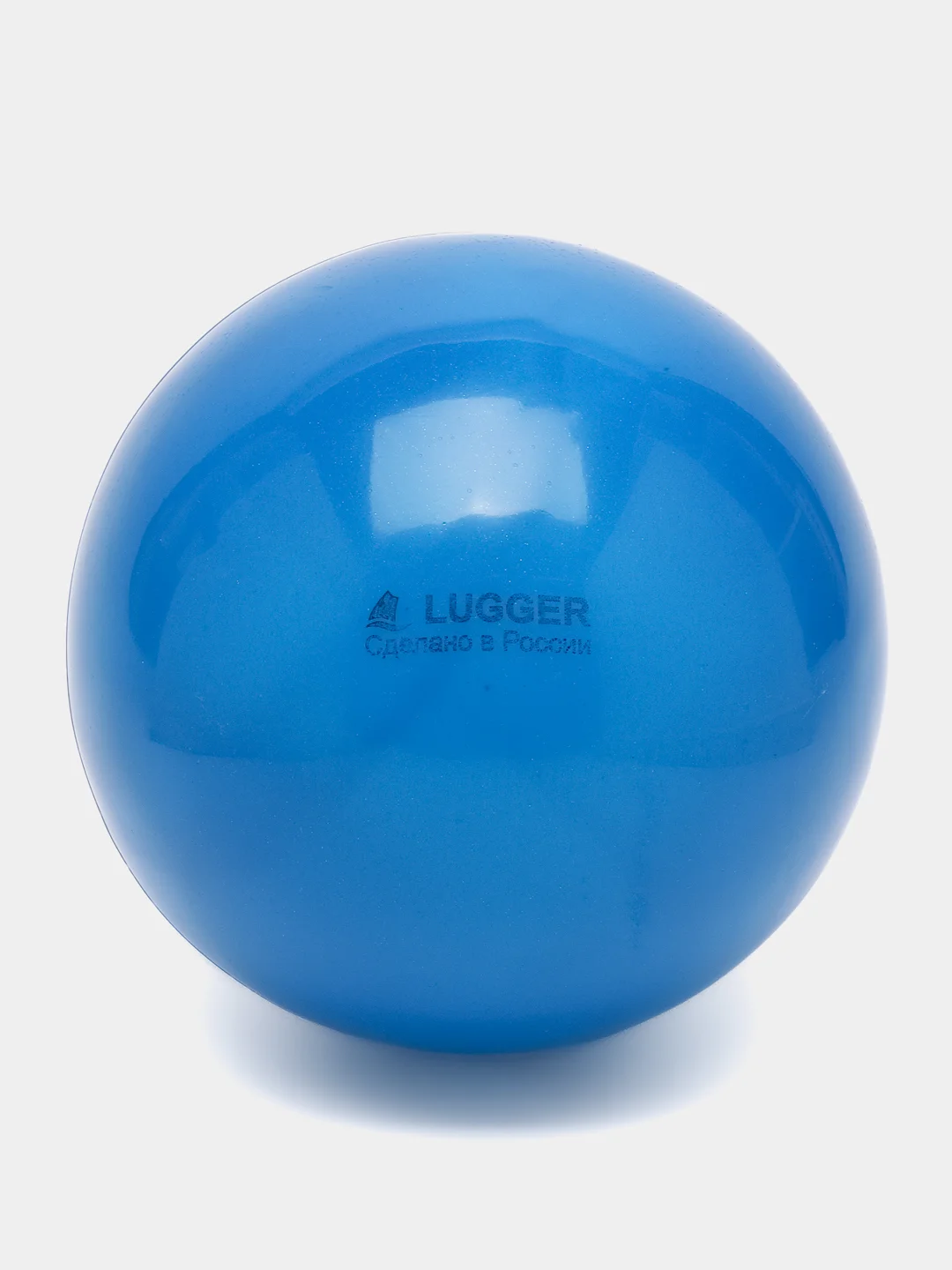 Синий мяч для художественной гимнастики 15 см ,Lugger