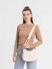 Белый сумка через плечо