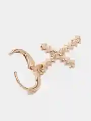 Серьги кресты, сережки крестики, 2 штуки