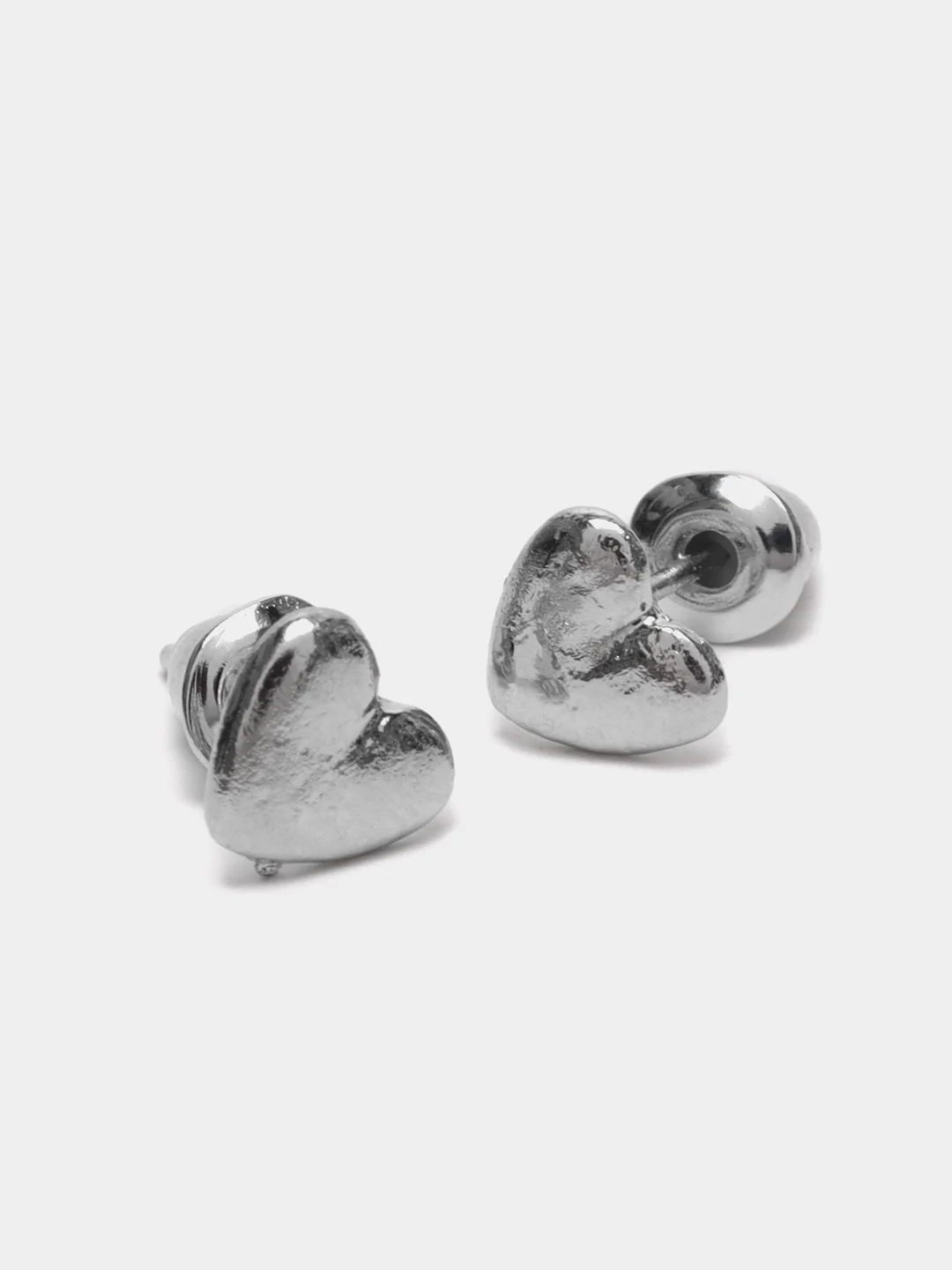 Серебряный серьги кольца на Новый год