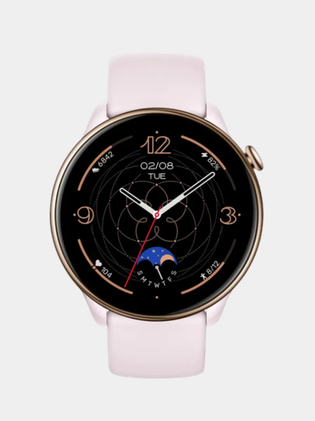 Розовый смарт часы Amazfit GTR Mini A2174