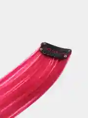Вишнёвый пряди для волос накладные цветные, на заколке