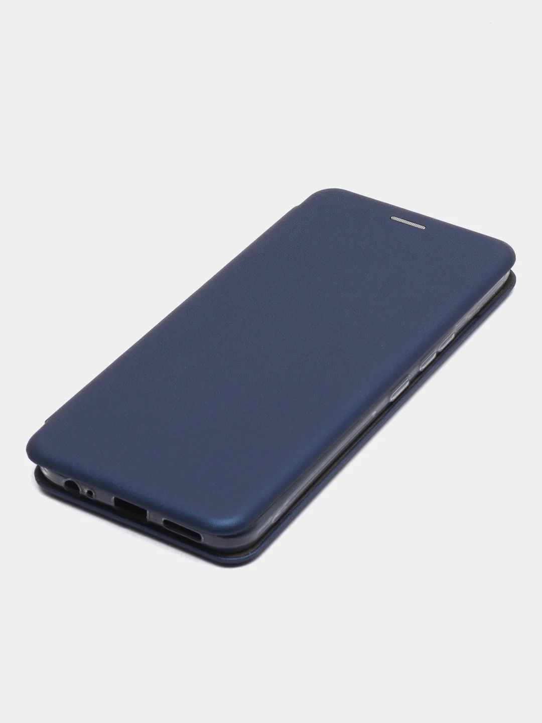 Синий чехол-книжка для Infinix Smart 6 Plus, Инфиникс Смарт 6 Плюс