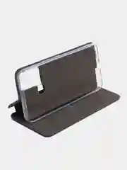 Синий чехол-книжка для Infinix Smart 6 Plus, Инфиникс Смарт 6 Плюс
