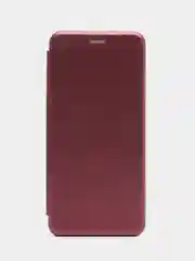 Пурпурный чехол-книжка для Infinix Smart 6 Plus, Инфиникс Смарт 6 Плюс