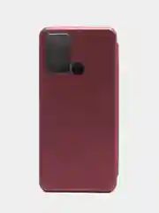 Пурпурный чехол-книжка для Infinix Smart 6 Plus, Инфиникс Смарт 6 Плюс