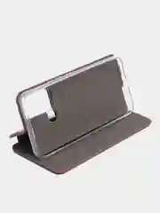 Пурпурный чехол-книжка для Infinix Smart 6 Plus, Инфиникс Смарт 6 Плюс