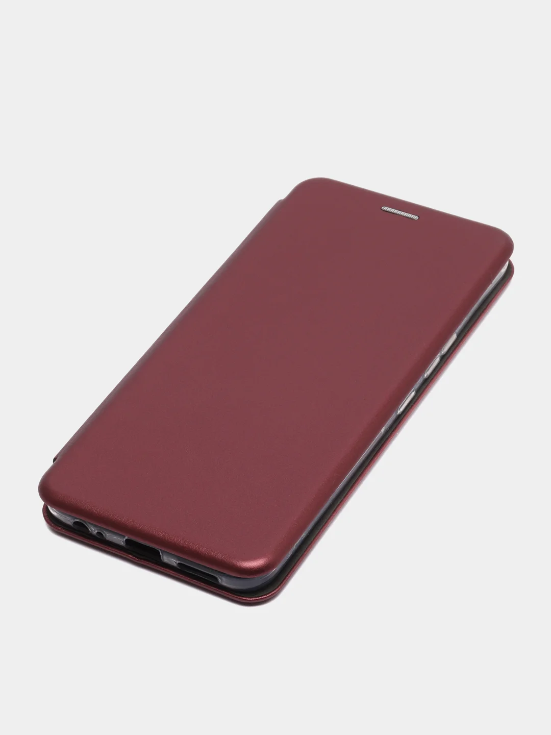 Пурпурный чехол-книжка для Infinix Smart 6 Plus, Инфиникс Смарт 6 Плюс