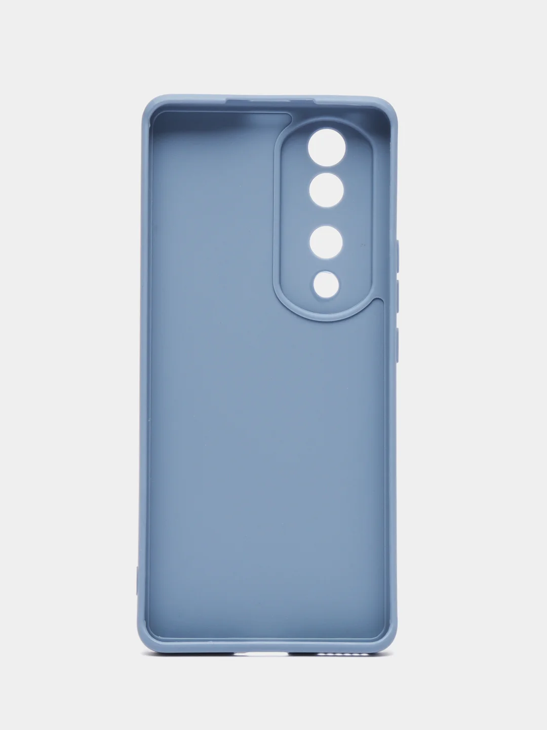 Небесно-голубой чехол для Honor 70 Pro / 70 Pro Plus / Хонор 70 Про Плюс прозрачный силиконовый
