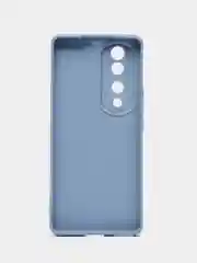 Небесно-голубой чехол для Honor 70 Pro / 70 Pro Plus / Хонор 70 Про Плюс прозрачный силиконовый