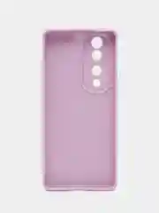 Сиреневый чехол для Honor 70 Pro / 70 Pro Plus / Хонор 70 Про Плюс прозрачный силиконовый