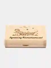 Деревянная флешка "Лучшему воспитателю" в подарочной коробке 32 Gb USB 2.0