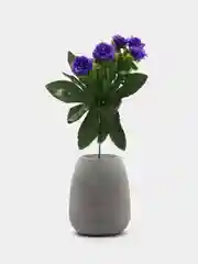 Желтый искусственные цветы, роза, пластиковый букет, композиция, 24 см