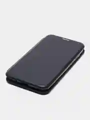 Темно-синий чехол-книжка для Honor 9 s, Huawei Y5P, Хонор 9 s,  экокожа