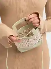 Коричневый женская летняя сумка через плечо/кросс-боди/клатч/детская сумка/белая сумка/соломенная сум