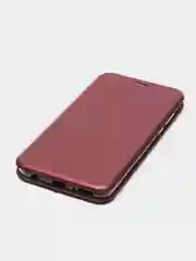 Бордовый чехол-книжка для Huawei Y 7 2018, Y 7 Prime 2018, Nova 2 Lite, Y 7 Pro 2018, Honor 7 C Pro