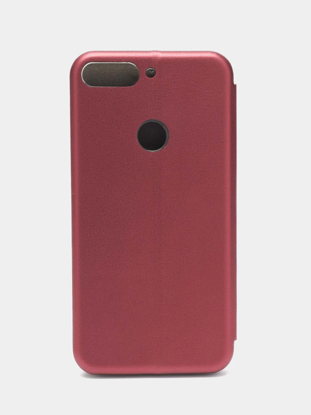 Бордовый чехол-книжка для Huawei Y 7 2018, Y 7 Prime 2018, Nova 2 Lite, Y 7 Pro 2018, Honor 7 C Pro