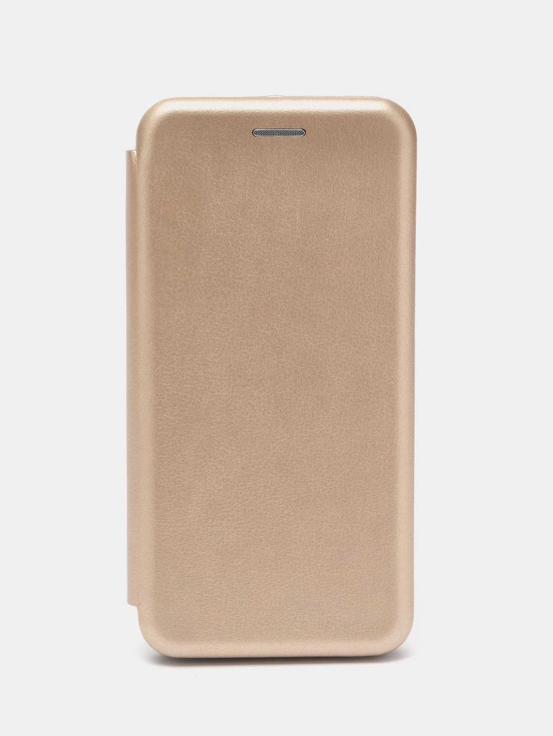 Золотой чехол-книжка для Samsung Galaxy J6, Самсунг J 6, экокожа