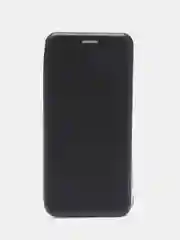 Черный чехол-книжка для Samsung Galaxy A21s, A 21s, экокожа, Самсунг А21с