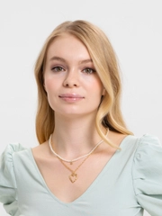 Двойная цепочка-чокер на шею