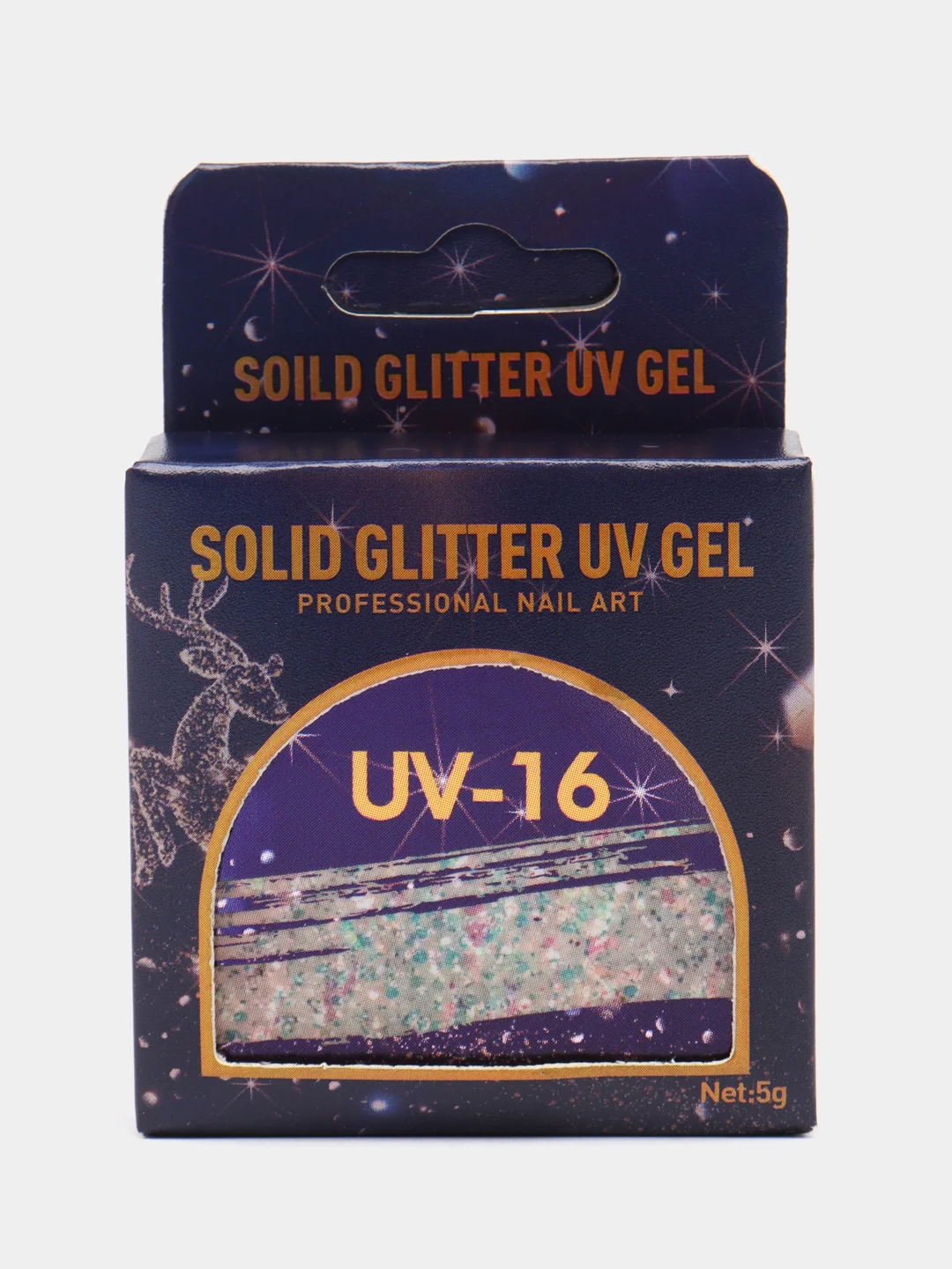 Белый uv/led, твердый блестящий гель-глиттер, для дизайна ногтей, гель-лак для ногтей