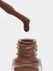 Коричневый лак двойной в двойном флаконе, маникюр и педикюр