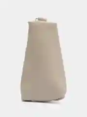 Бежевый ключница кожаная