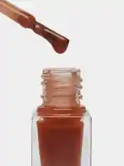 Вишнёвый лак двойной в двойном флаконе, маникюр и педикюр