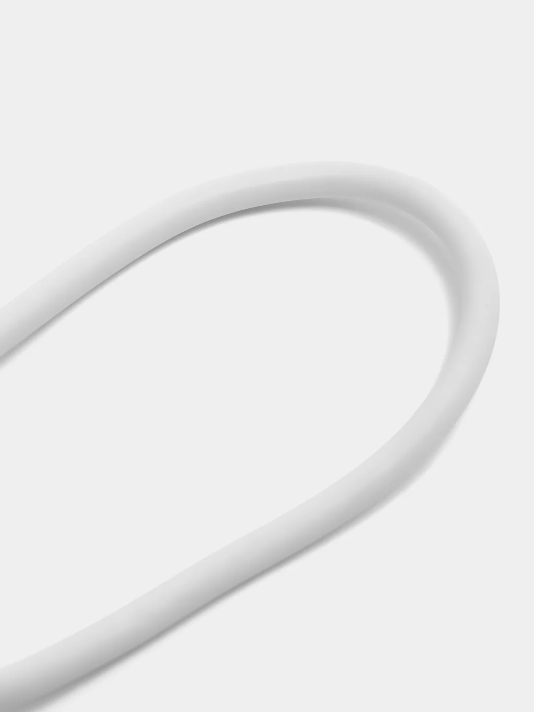 Белый кабель быстрой зарядки 6А, Type-C(Android), Lightning (Apple iPhone)