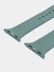 Тёмно-бирюзовый ремешок для Apple Watch 3, 4, 5, 6, SE, 7, 8, ultra, силиконовый