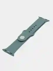 Тёмно-бирюзовый ремешок для Apple Watch 3, 4, 5, 6, SE, 7, 8, ultra, силиконовый