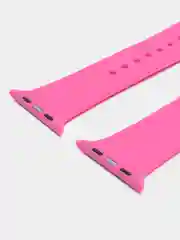 Фуксия ремешок для Apple Watch 3, 4, 5, 6, SE, 7, 8, ultra, силиконовый