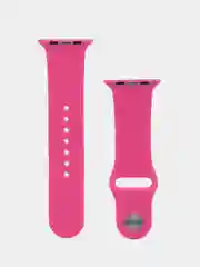 Фуксия ремешок для Apple Watch 3, 4, 5, 6, SE, 7, 8, ultra, силиконовый