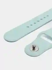 Мятный ремешок для Apple Watch 3, 4, 5, 6, SE, 7, 8, ultra, силиконовый