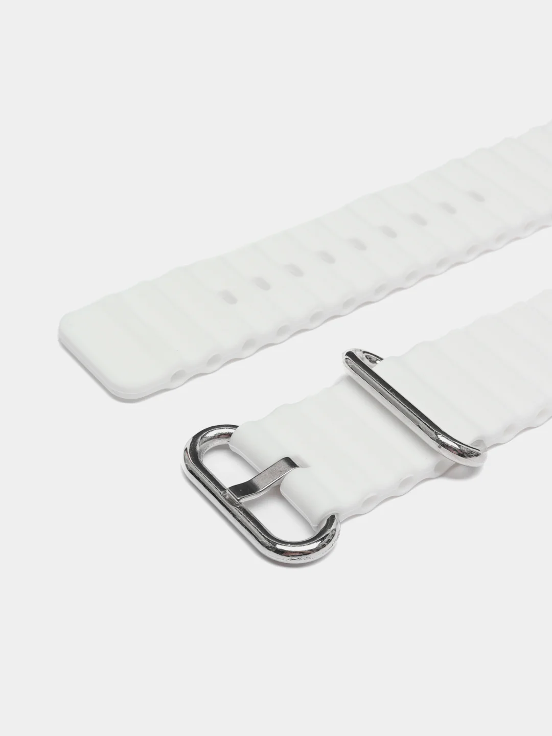 Белый силиконовый ремешок Ultra для смарт-часов Apple Watch, 38/40/41/42/44/45/49