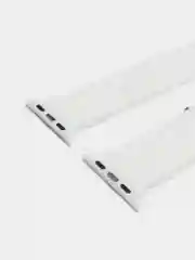 Белый силиконовый ремешок Ultra для смарт-часов Apple Watch, 38/40/41/42/44/45/49