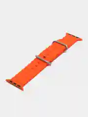 Оранжевый силиконовый ремешок Ultra для смарт-часов Apple Watch, 38/40/41/42/44/45/49
