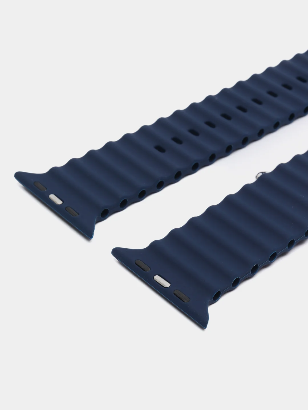 Синий силиконовый ремешок Ultra для смарт-часов Apple Watch, 38/40/41/42/44/45/49