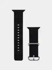 Черный силиконовый ремешок Ultra для смарт-часов Apple Watch, 38/40/41/42/44/45/49