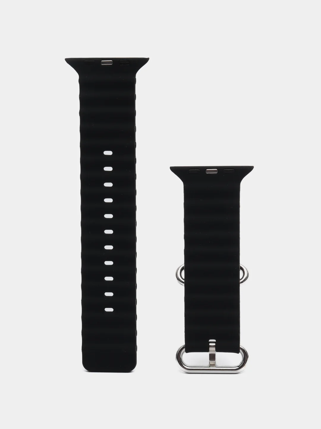 Черный силиконовый ремешок Ultra для смарт-часов Apple Watch, 38/40/41/42/44/45/49