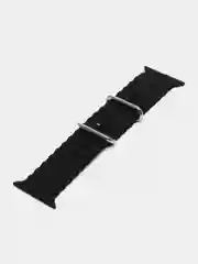 Черный силиконовый ремешок Ultra для смарт-часов Apple Watch, 38/40/41/42/44/45/49